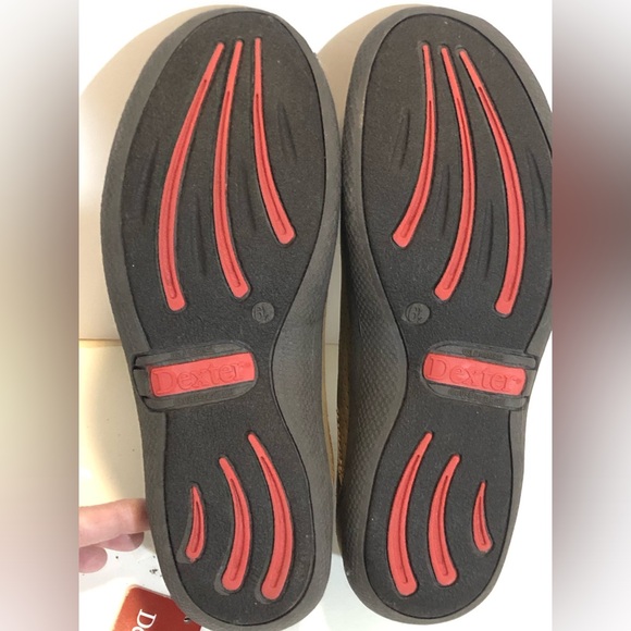 Dexter Slip on Comfort shoes size 6.5 women, velcro straps, brown, nwt, with box - Picture 3 of 12